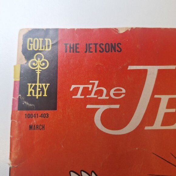 Jetsons Comic Book 10041-403 March 1964 Hanna Barbera Future Robot Rosey George - Picture 3 of 14